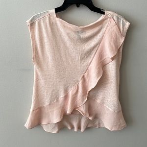 Banana Republic flutter blouse